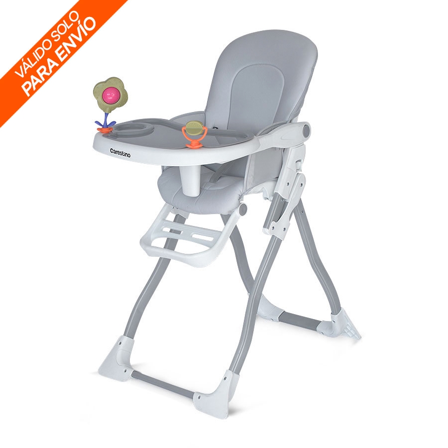 Silla de Comer PLUS Gris Claro