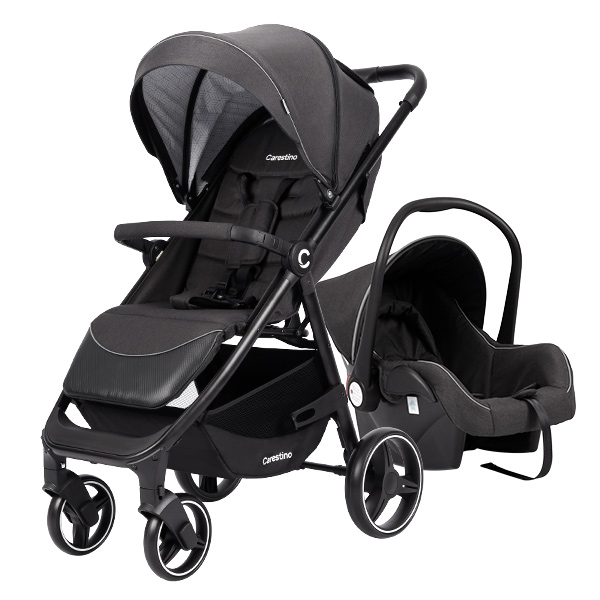 Cochecito KIEV Accesorios Negro Melange