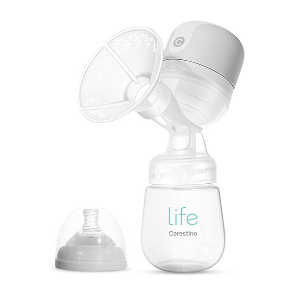 Sacaleche Eléctrico Pocket con Batería Gris