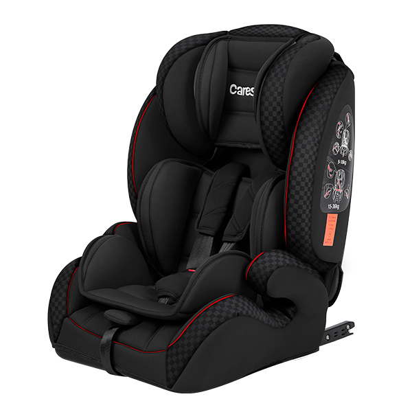 Butaca MOSCU GRUPO I/II/III ISOFIX Negro