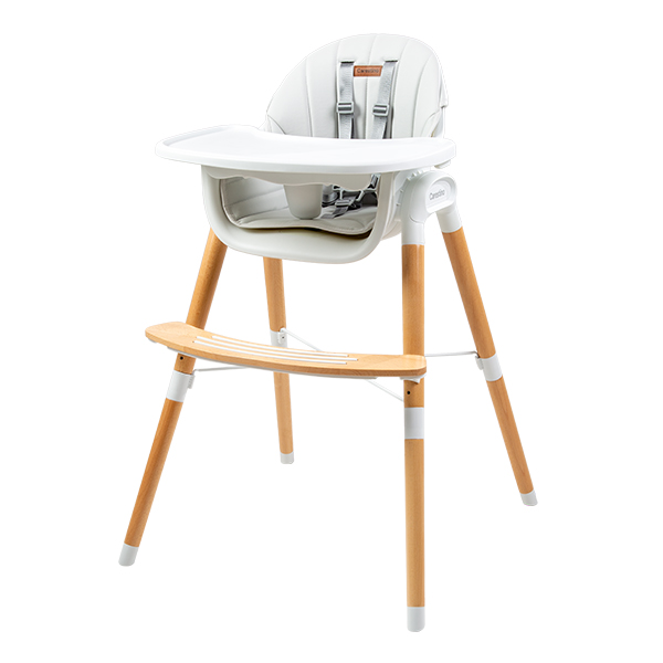 Silla de Comer Estocolmo Gris Claro